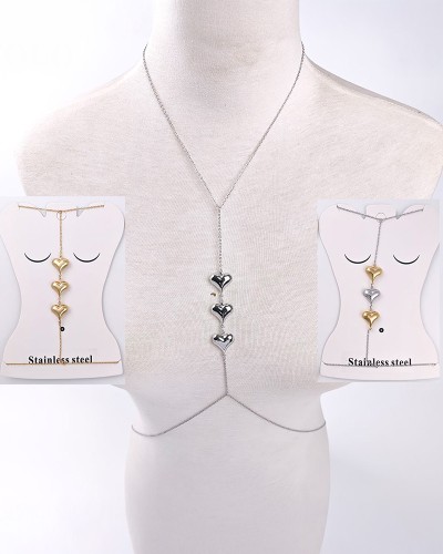 Body Chain Καρδιές G004