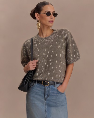 Dirty Leo Sweater Κοντομάνικο