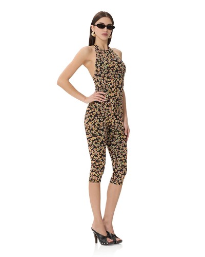 Floral Midi Ολόσωμη