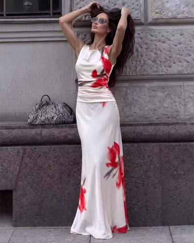 Huge Floral Pat On Φόρεμα