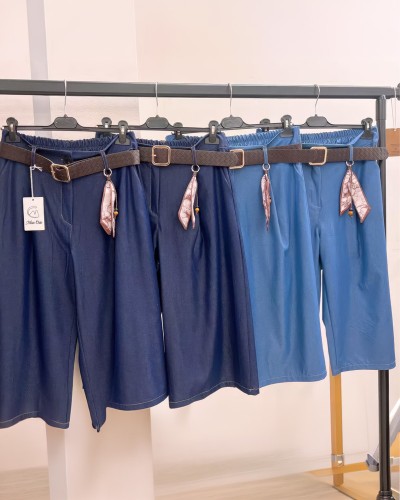 Jean Zip Kilot Με Ζώνη
