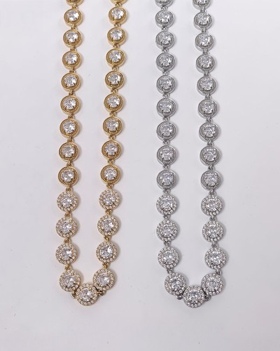 Κολιέ Diamantes Circulo K140