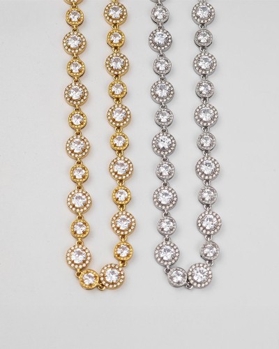 Κολιέ Diamantes Circulos K446