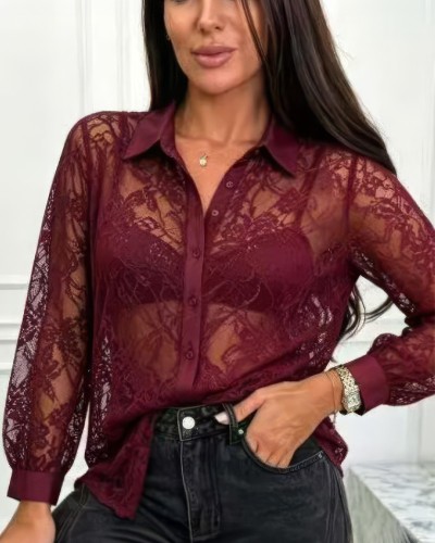 Lace Mera Πουκάμισο