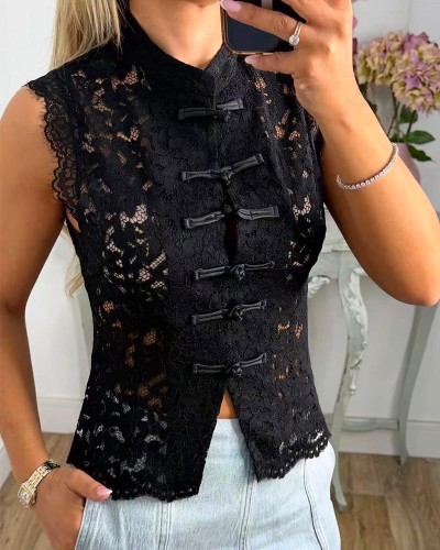 Lace Princa Αμάνικο