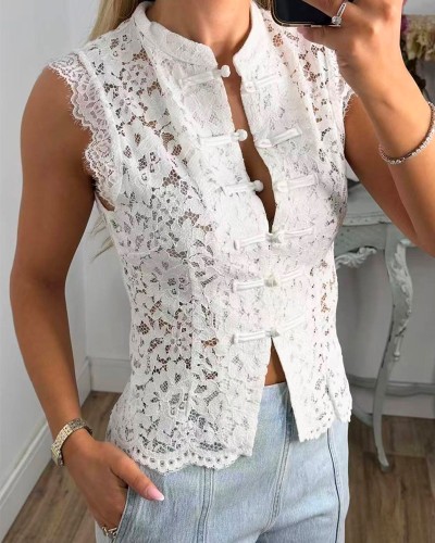 Lace Princa Αμάνικο