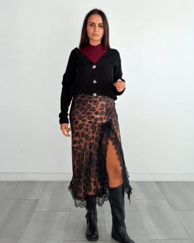 Leo Lace End Φούστα