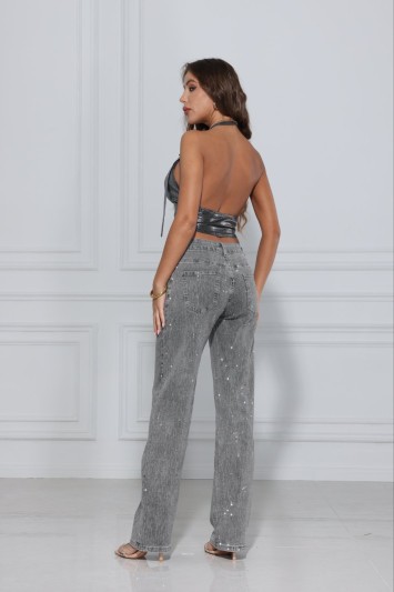 Grey Fullstras Τζιν