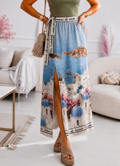 Santorini Maxi Φούστα