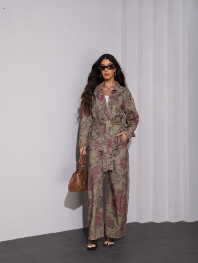 Floral Dania Τζιν Σετ