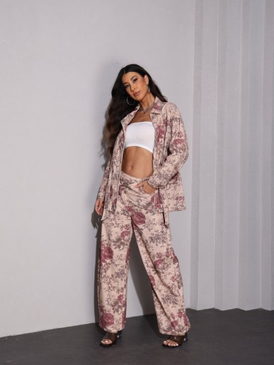 Floral Dania Τζιν Σετ