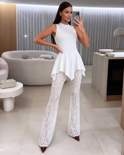 White Lace Ολόσωμη