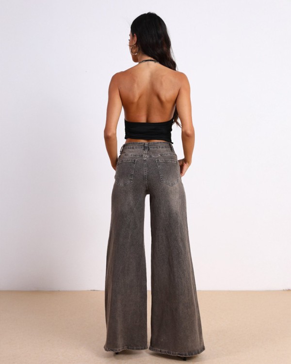 Dirty Grey Black Τζιν