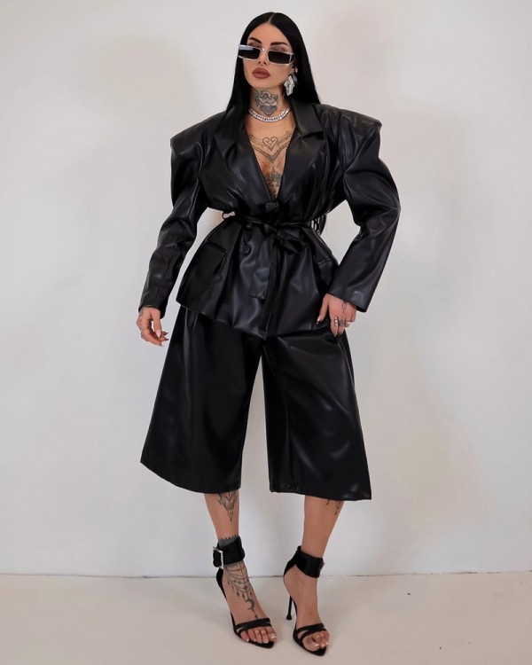 Eco Leather Σετ Βερμούδα