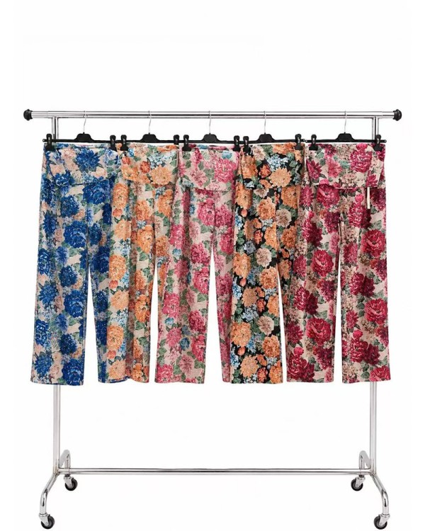 Floral Straples Σετ Παντελόνιου