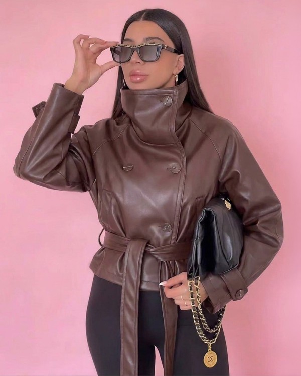Jenda Eco Leather Τζακετ