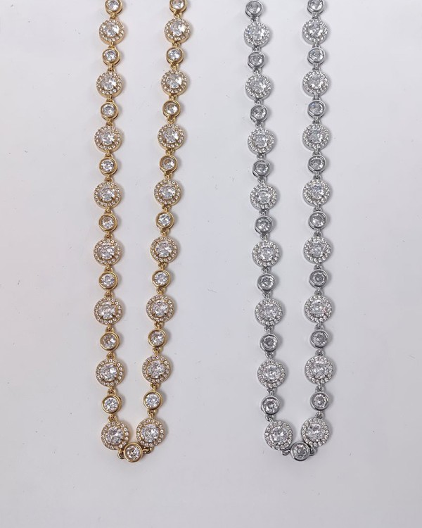 Κολιέ Diamantes Circulos K138