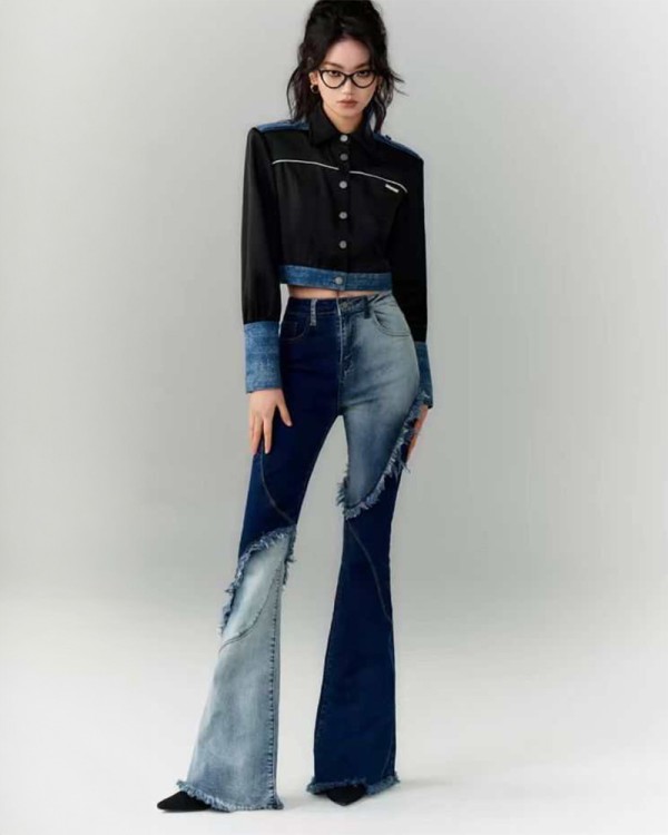 Ξεβαμμένο Blue Jean