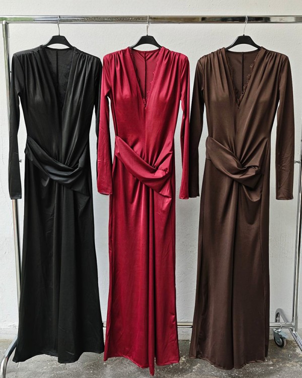 Lace Bust Maxi Φόρεμα