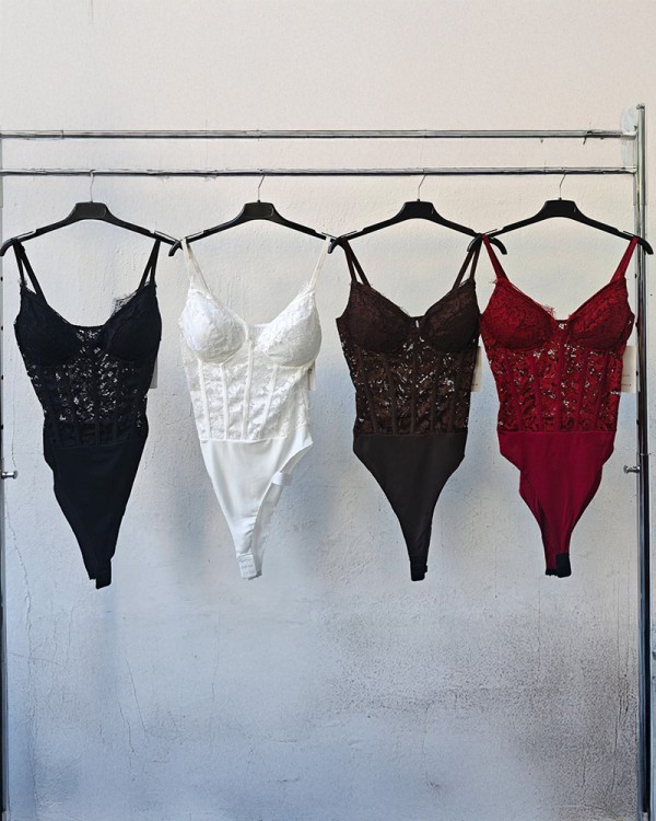Lace rayas Κορμάκι