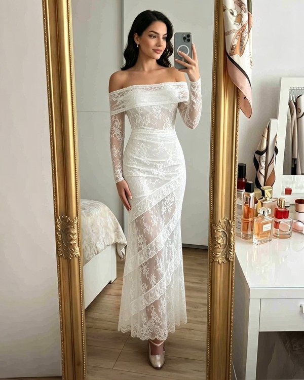 Lace Σετ Like Φόρεμα
