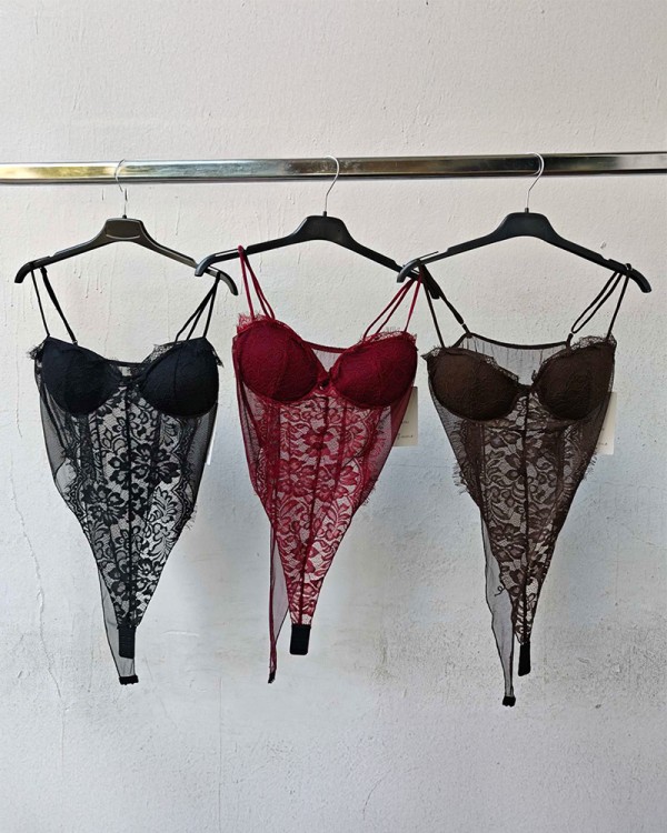 Lace Trendia Κορμάκι