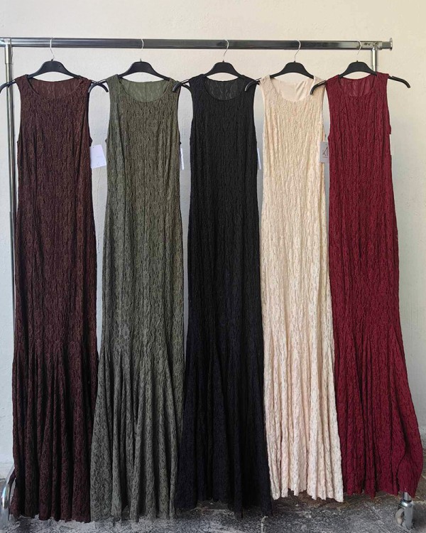 Luna Lace Maxi Φόρεμα