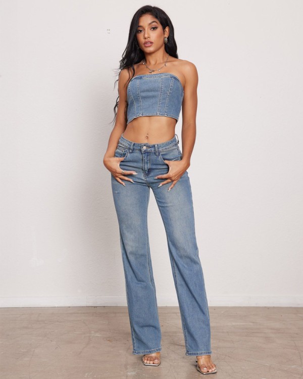 Mariza Denim Σετ