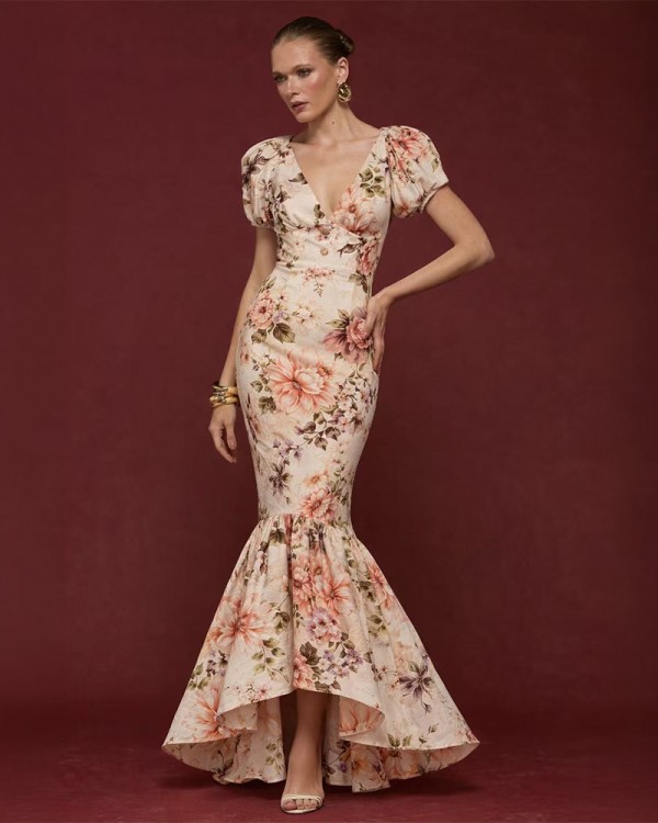 Oscaria Floral Φόρεμα