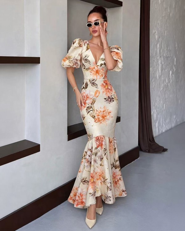 Oscaria Floral Φόρεμα
