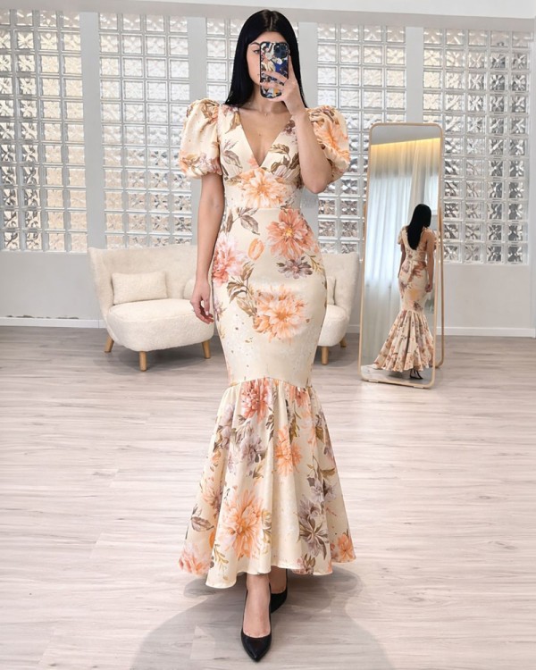 Oscaria Floral Φόρεμα