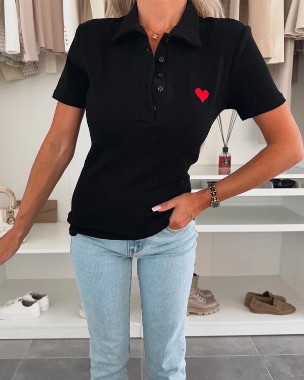 Polo Κοντομάνικο Heart