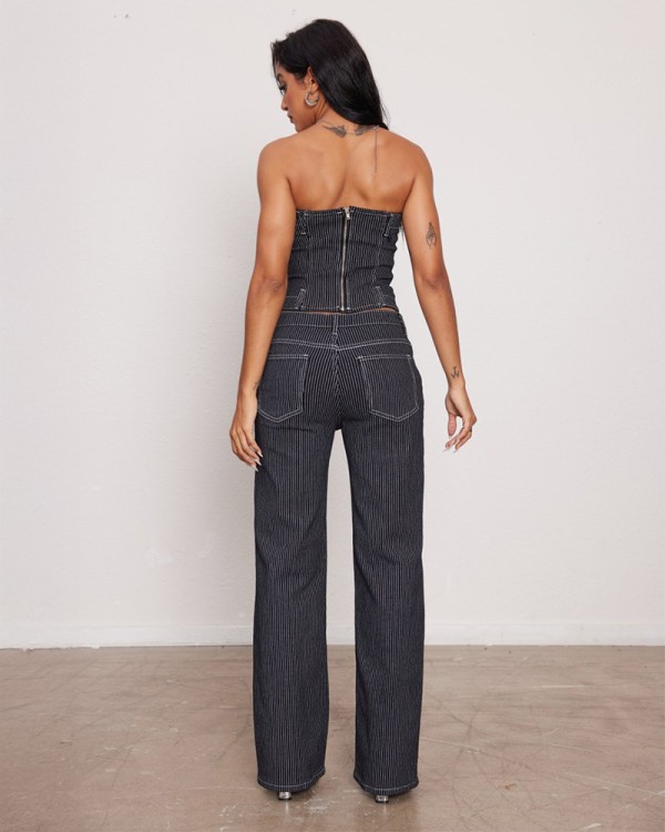 Rayas Jean Σετ Straples