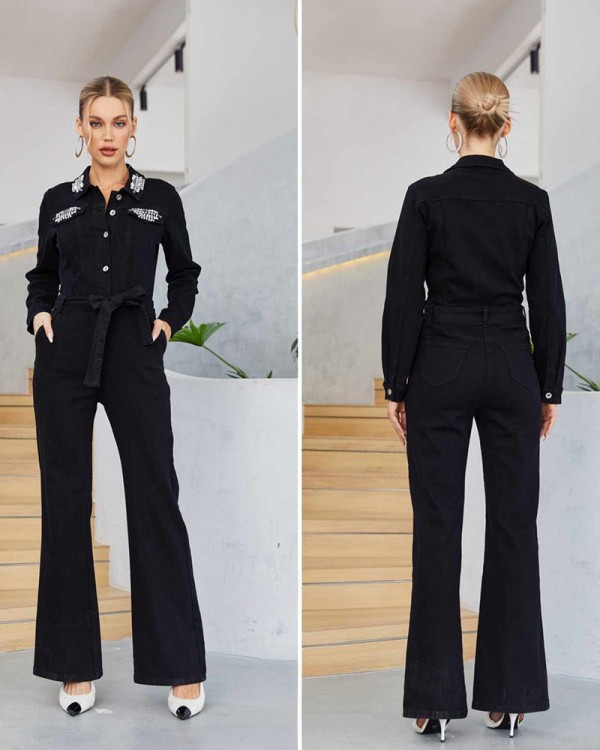 Strass Jean Ολόσωμη Φόρμα