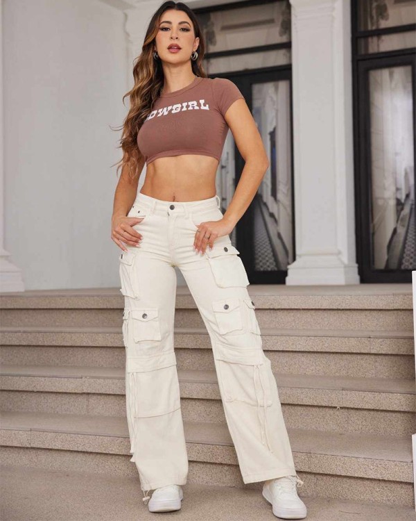 Τζιν Με Πολλά Pockets